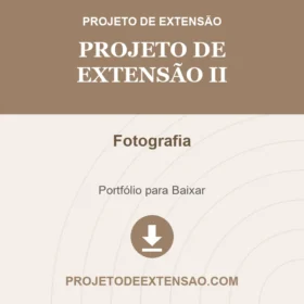 Projeto de Extensão II Fotografia