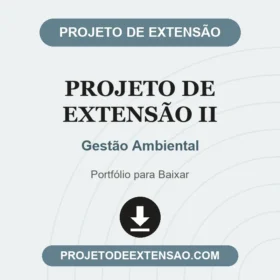 Portfólio Individual Projeto de extensão II Gestão Ambiental
