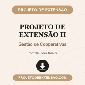 Projeto de Extensão II Gestão de Cooperativas
