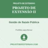 Projeto de Extensão II de Gestão de Saúde Pública pronto para download