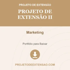 Projeto de Extensão II de Marketing pronto para download