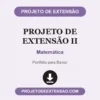 Projeto de Extensão II de Matemática pronto para download
