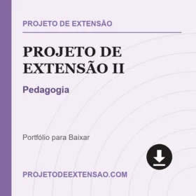 PROJETO DE EXTENSÃO II - PEDAGOGIA