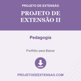 Atividades Complementares Projeto De Extensão II Pedagogia
