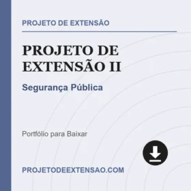 Portfólio Individual Projeto de extensão II Segurança Pública