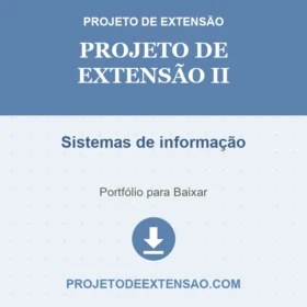 Projeto de Extensão II Sistemas de informação