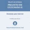 Projeto de Extensão II de Sistemas para Internet pronto para download