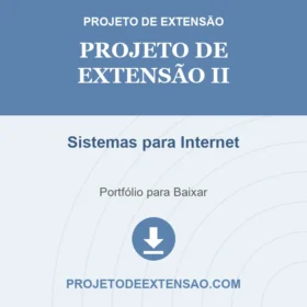 Projeto de Extensão II Sistemas para Internet
