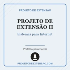Portfólio Individual Projeto de Extensão II Sistemas para Internet