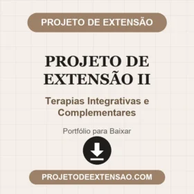 Projeto de Extensão II Terapias Integrativas e Complementares