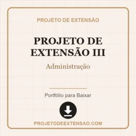 Portfólio Individual Projeto de Extensão III Administração