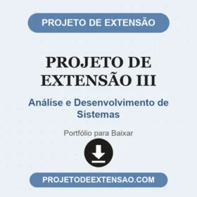 Projeto de Extensão III Análise e Desenvolvimento de Sistemas