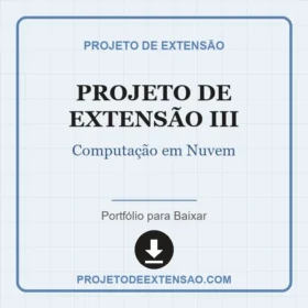 Projeto de Extensão III Computação em Nuvem