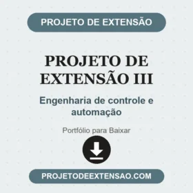Projeto de Extensão III Engenharia de controle e automação