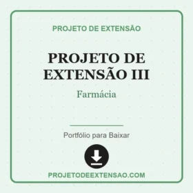Projeto de Extensão III Farmácia