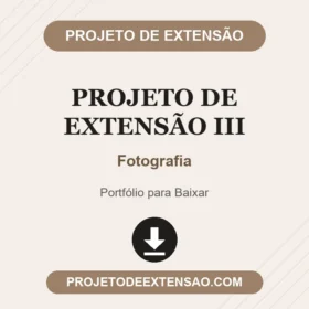 Projeto de Extensão III Fotografia