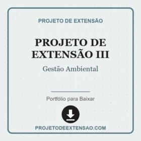 Projeto de Extensão III Gestão Ambiental