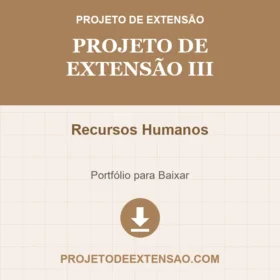 Projeto de Extensão III Recursos Humanos