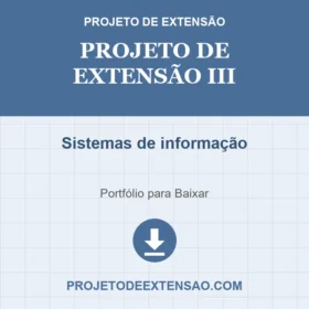 Projeto de Extensão III Sistemas de informação