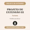 Projeto de Extensão III de Turismo pronto para download