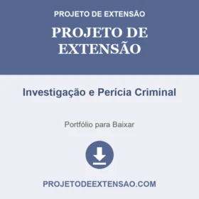 Portfólio Individual Projeto de Extensão Investigação e Perícia Criminal