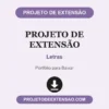 Projeto de Extensão de Letras pronto para download