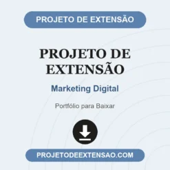 Projeto de Extensão de Marketing Digital pronto para download