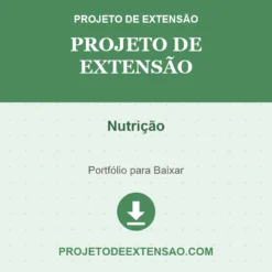 Projeto de Extensão de Nutrição pronto para download