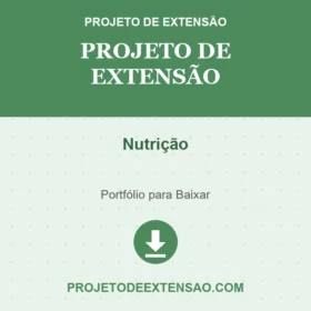 Projeto de Extensão - Nutrição