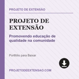 Projeto de Extensão Promovendo educação de qualidade na comunidade