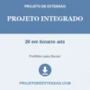 Projeto Integrado de 20 em binario ads pronto para download