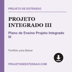Projeto Integrado III pronto para download
