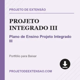 Plano de Ensino Projeto Integrado III