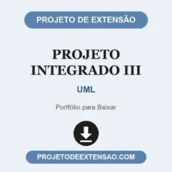 Projeto Integrado III de UML pronto para download