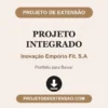 Projeto Integrado de Inovação Empório Fit. S.A pronto para download