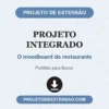 Projeto Integrado de O moodboard do restaurante pronto para download