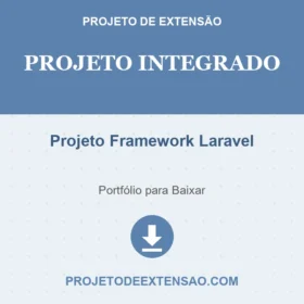 Projeto Integrado Projeto Framework Laravel