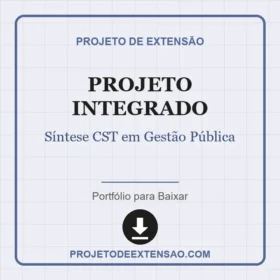 Projeto Integrado Síntese CST em Gestão Pública