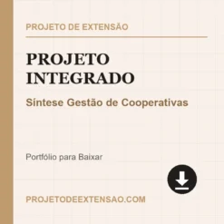 Projeto Integrado de Síntese Gestão de Cooperativas pronto para download