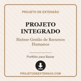 Projeto Integrado Síntese Gestão de Recursos Humanos