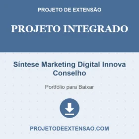 Projeto Integrado Síntese Marketing Digital Innova Conselho