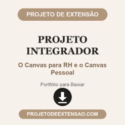 Projeto Integrador de O Canvas para RH e o Canvas Pessoal pronto para download